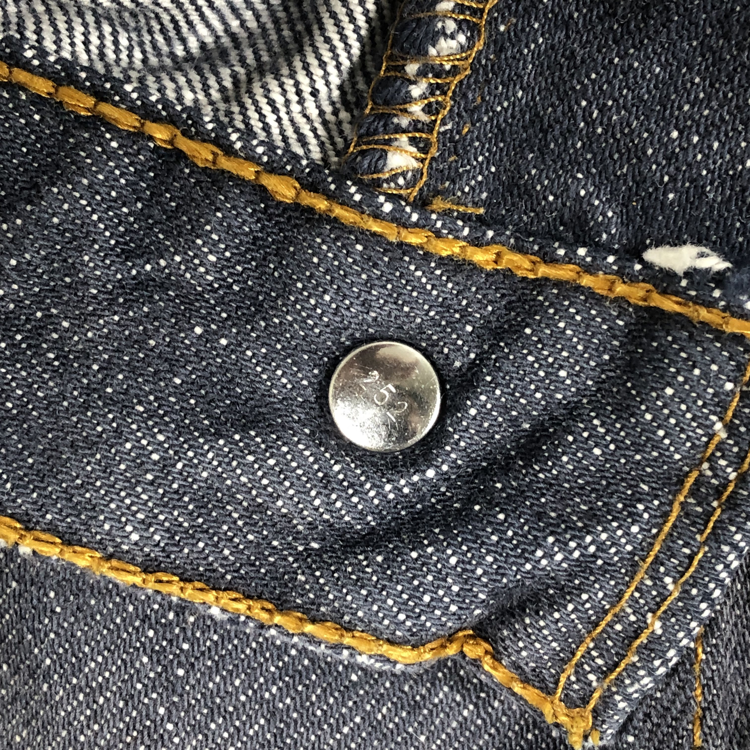 Levi's × Vintage Vintage Levis 501 Jeans Faded Black Size US 34 / EU 50 - 9 Thumbnail