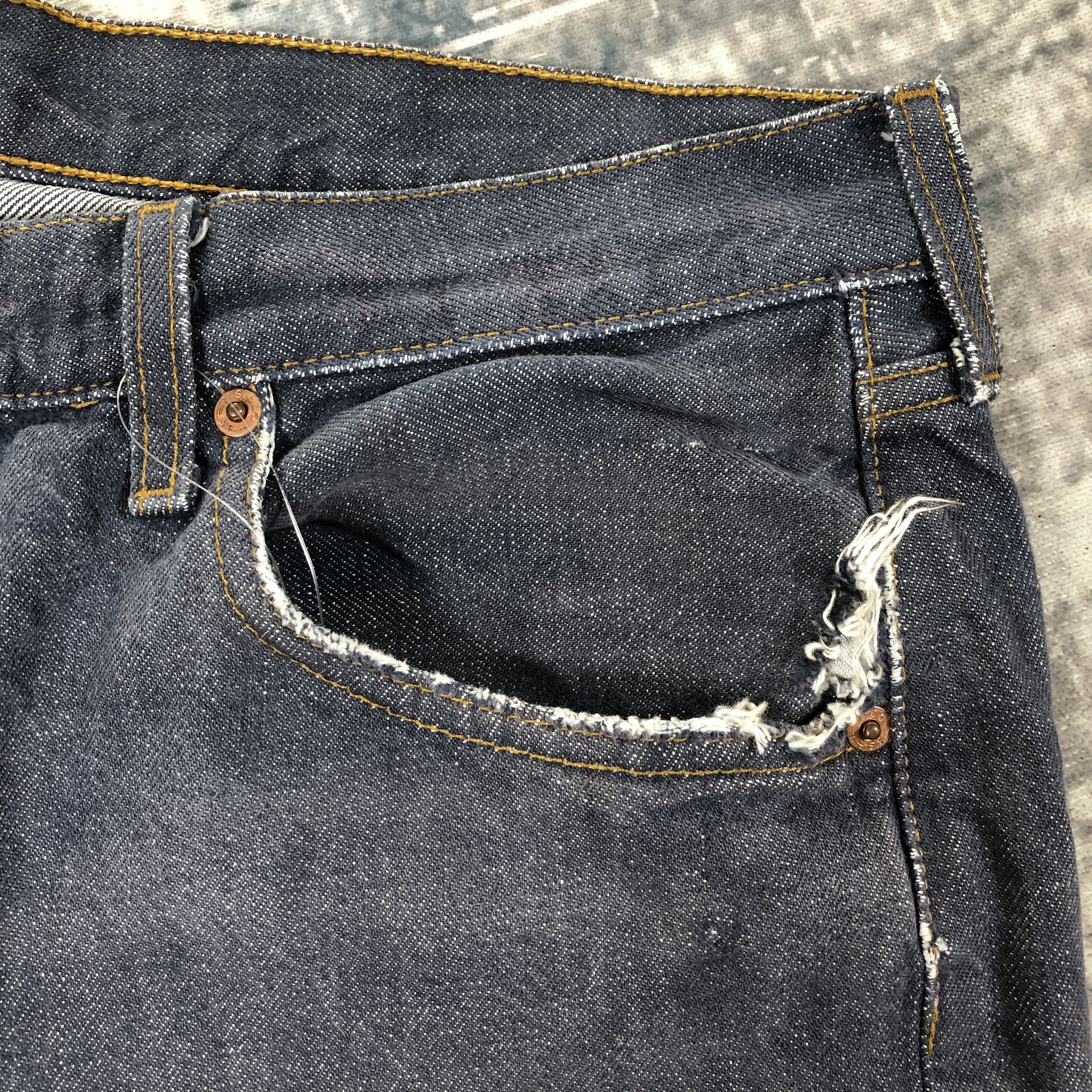 Levi's × Vintage Vintage Levis 501 Jeans Faded Black Size US 34 / EU 50 - 6 Thumbnail