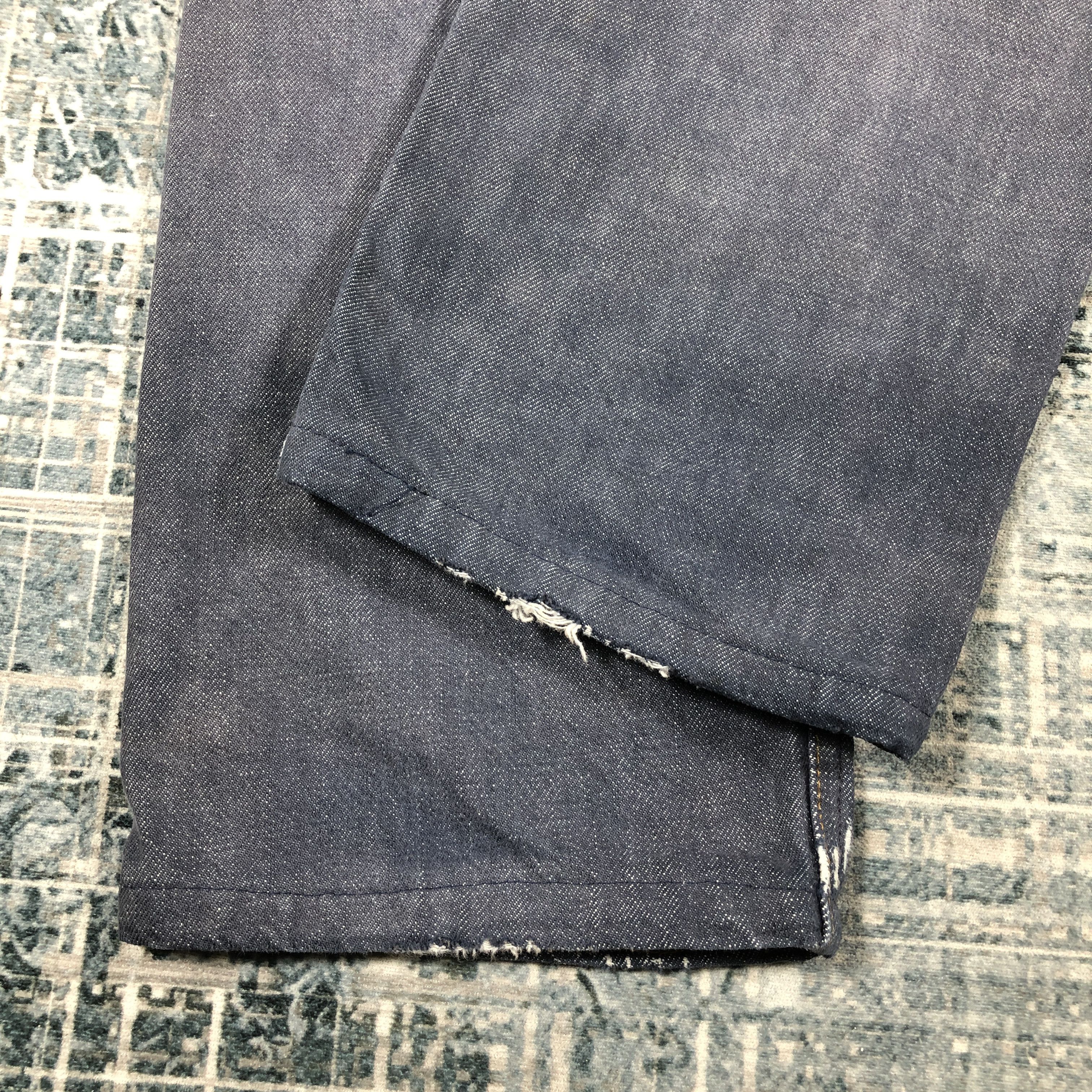 Levi's × Vintage Vintage Levis 501 Jeans Faded Black Size US 34 / EU 50 - 8 Thumbnail
