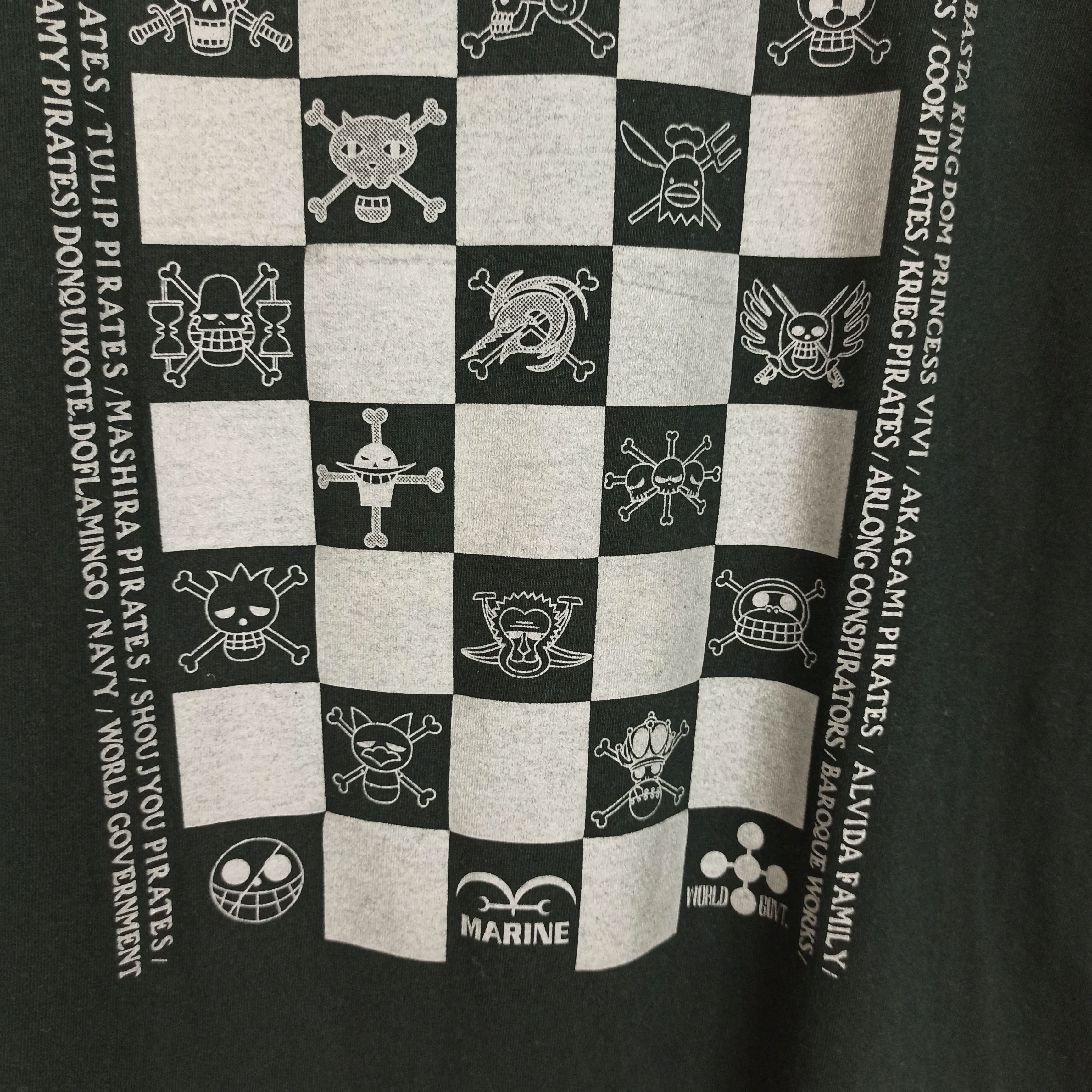 Anime Rare One Piece The Symbol Of "Death" Tshirt Size US L / EU 52-54 / 3 - 3 Thumbnail