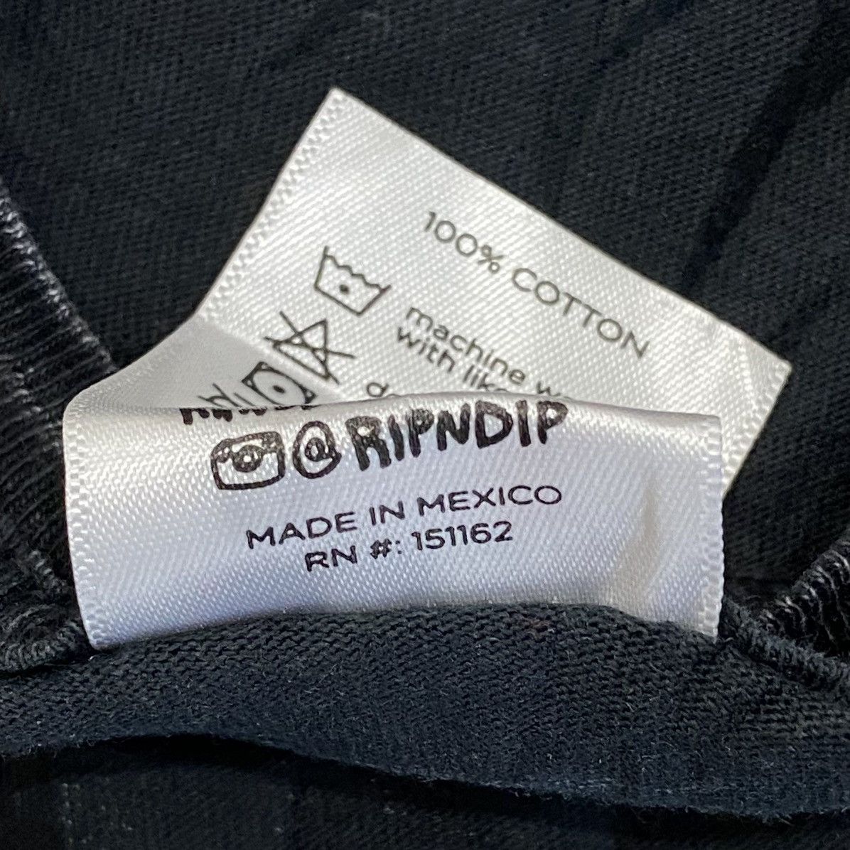 Other RIPNDIP Black Acid Wash Tee (DDP / No Import Fees) Size M / US 6-8 / IT 42-44 - 6 Thumbnail