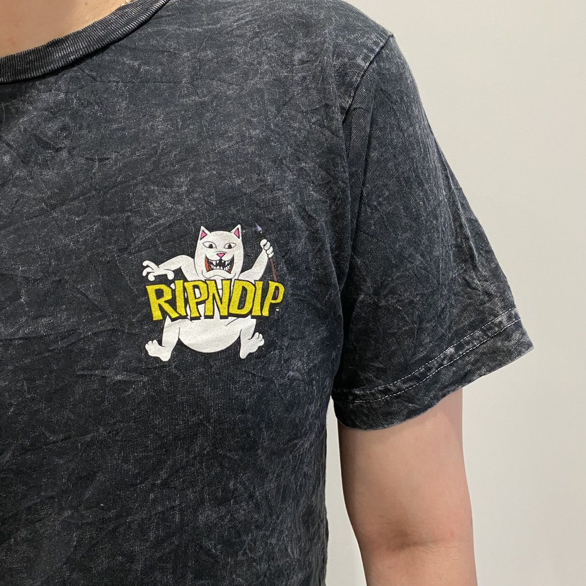 Other RIPNDIP Black Acid Wash Tee (DDP / No Import Fees) Size M / US 6-8 / IT 42-44 - 4 Thumbnail