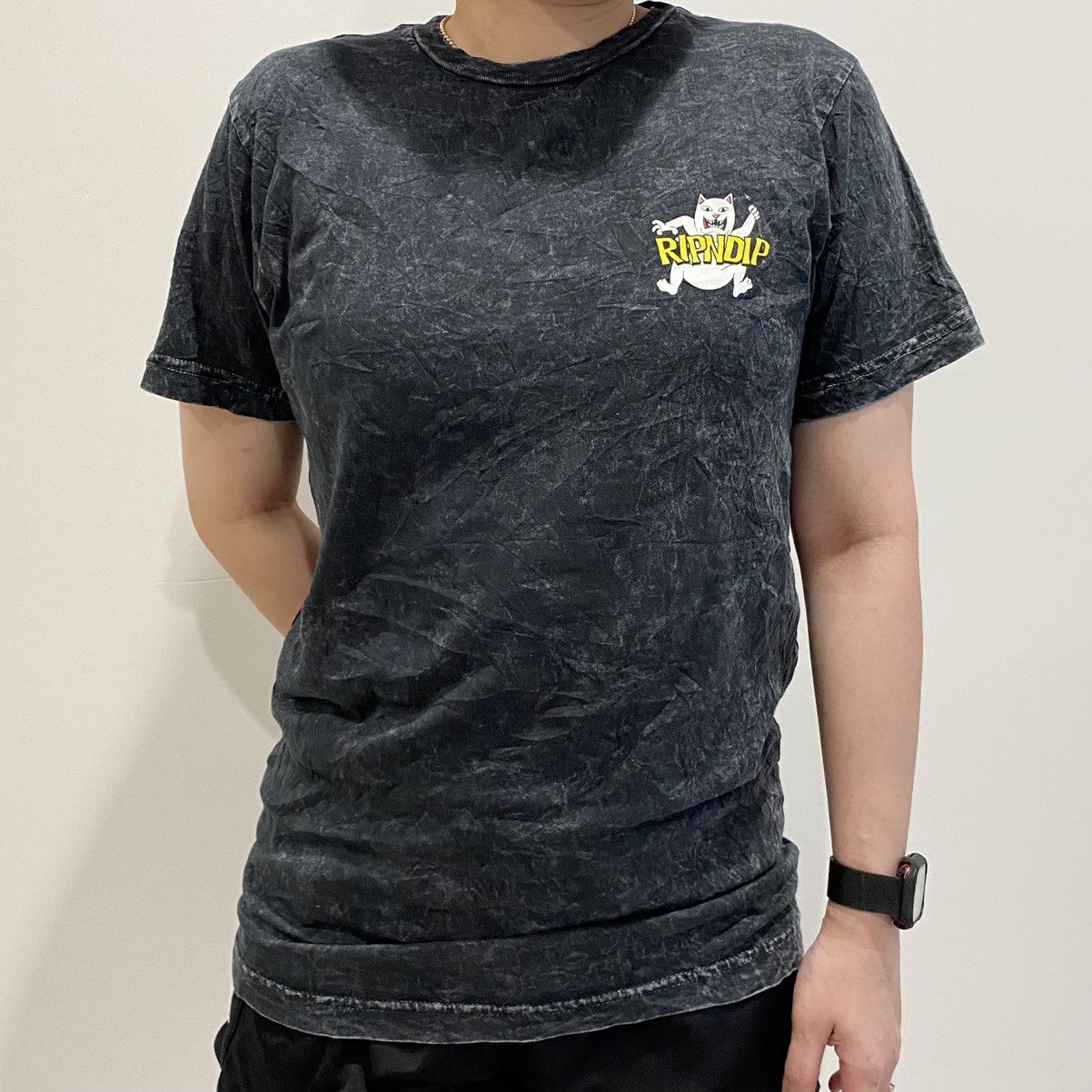 Other RIPNDIP Black Acid Wash Tee (DDP / No Import Fees) Size M / US 6-8 / IT 42-44 - 2 Thumbnail