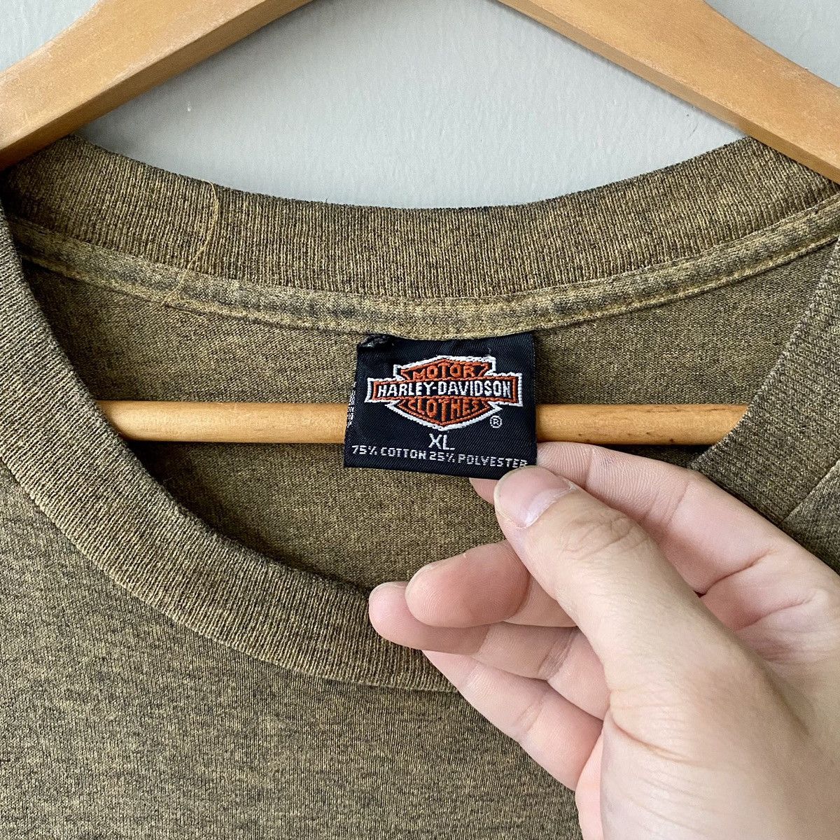 Vintage 90s Harley-Davidson Tee Indianapolis Dealer Shirt