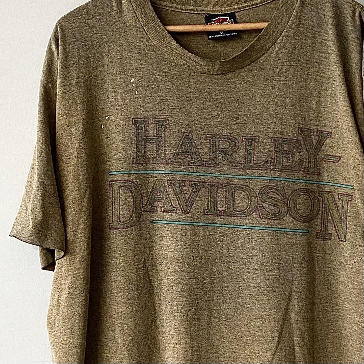 Vintage 90s Harley-Davidson Tee Indianapolis Dealer Shirt