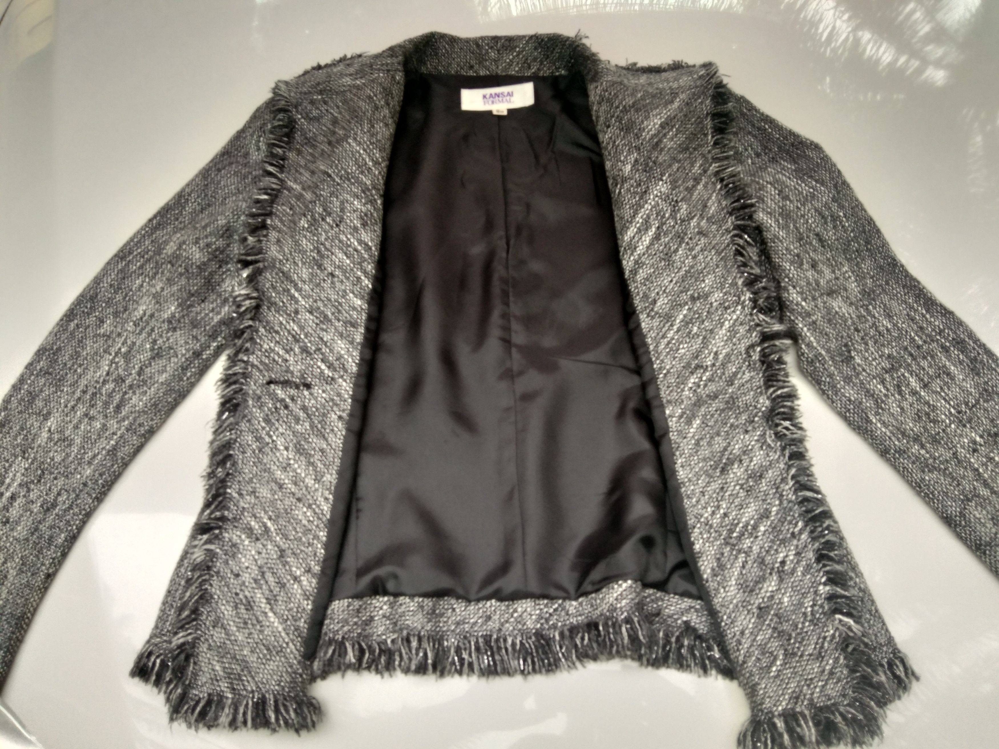 Designer × Kansai Yamamoto AW KANSAI YAMAMOTO WOMEN'S RARE JACKET Size XS / US 0-2 / IT 36-38 - 14 Thumbnail