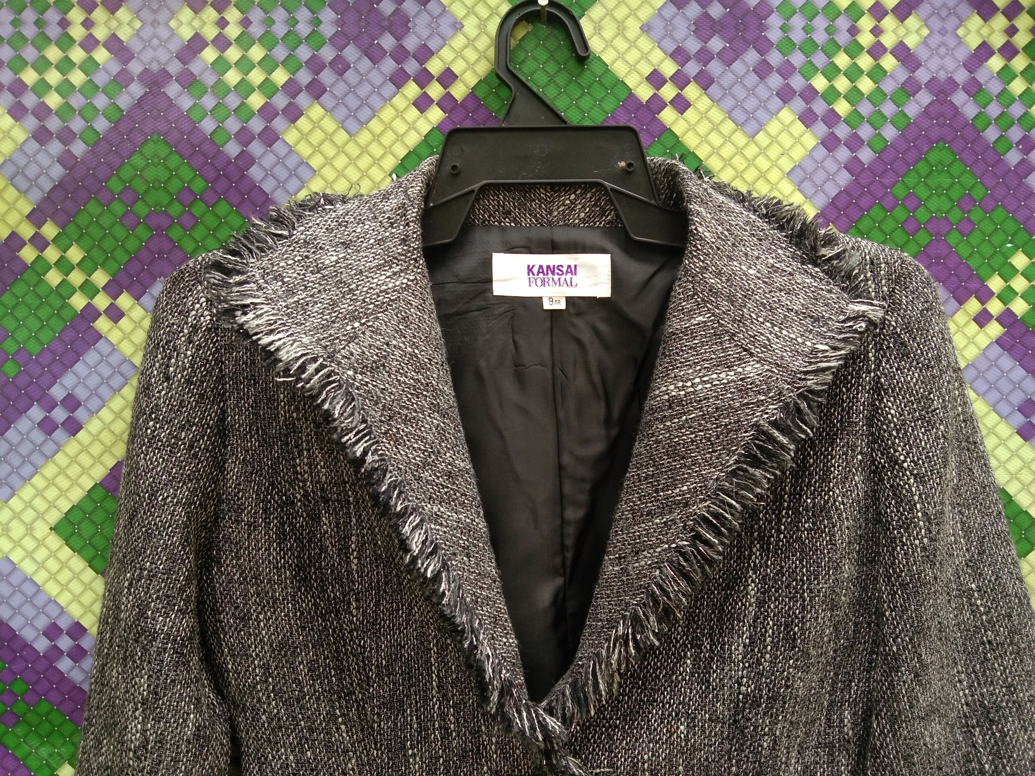 Designer × Kansai Yamamoto AW KANSAI YAMAMOTO WOMEN'S RARE JACKET Size XS / US 0-2 / IT 36-38 - 7 Thumbnail