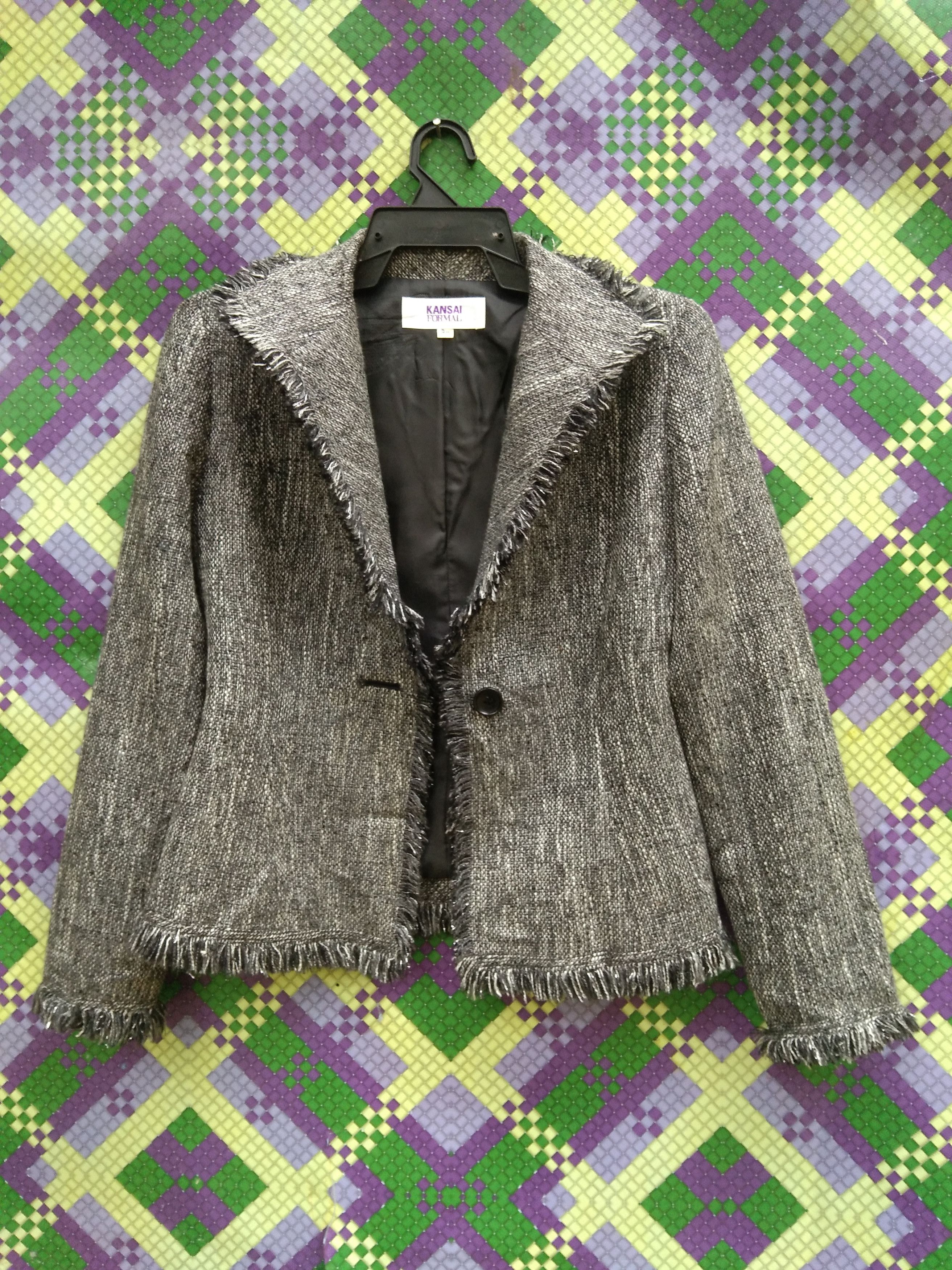 Designer × Kansai Yamamoto AW KANSAI YAMAMOTO WOMEN'S RARE JACKET Size XS / US 0-2 / IT 36-38 - 2 Thumbnail