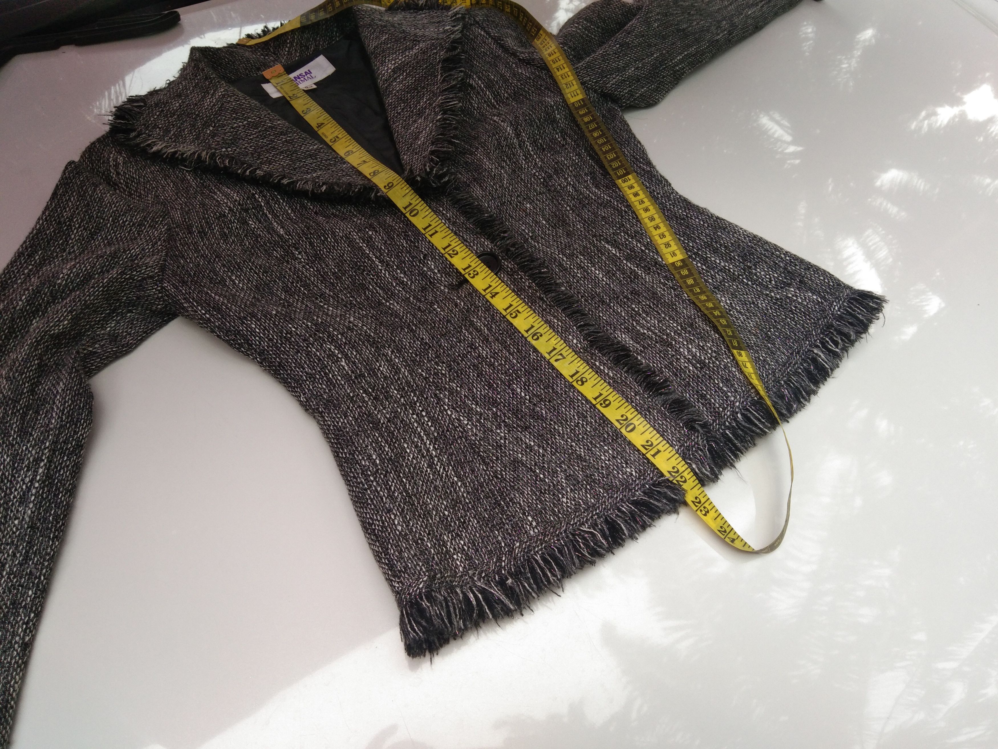 Designer × Kansai Yamamoto AW KANSAI YAMAMOTO WOMEN'S RARE JACKET Size XS / US 0-2 / IT 36-38 - 12 Thumbnail