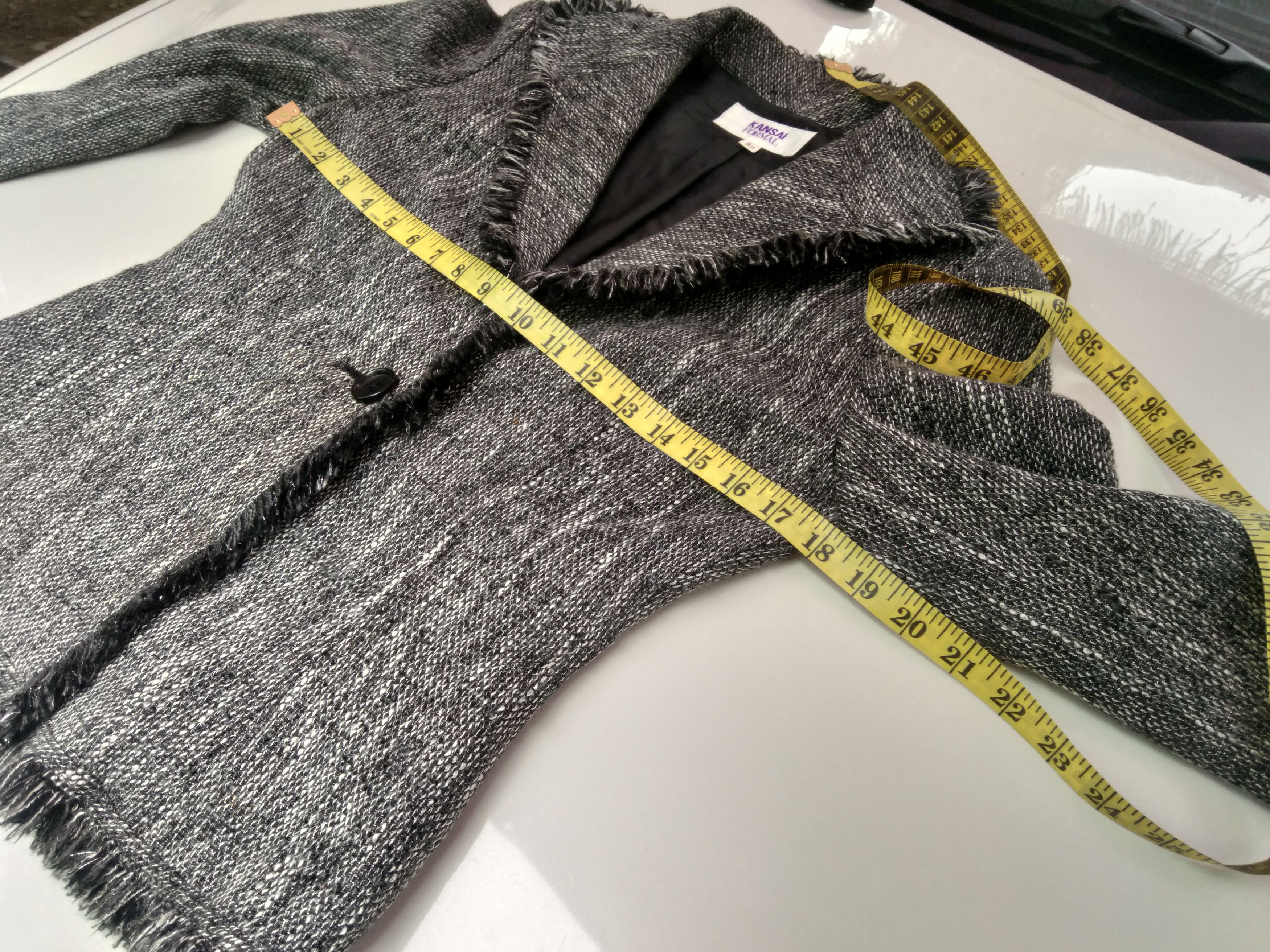 Designer × Kansai Yamamoto AW KANSAI YAMAMOTO WOMEN'S RARE JACKET Size XS / US 0-2 / IT 36-38 - 11 Thumbnail