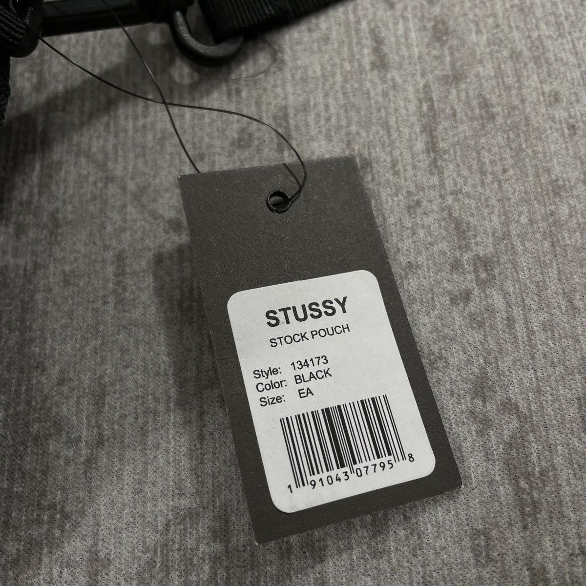 Stussy Stussy Stock Logo Sling Bag // Black Size ONE SIZE - 4 Thumbnail