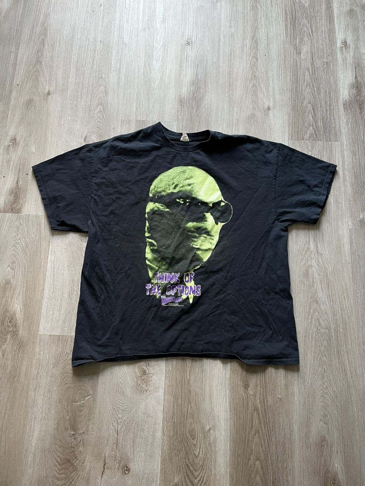 The Invisible Man ‘Think Of The Options’ T Shirt