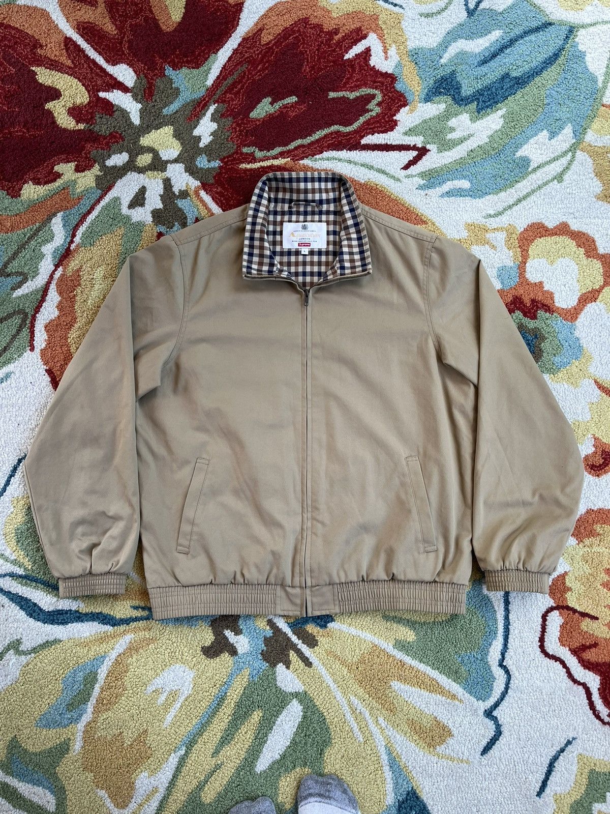 Supreme aquascutum hot sale club jacket