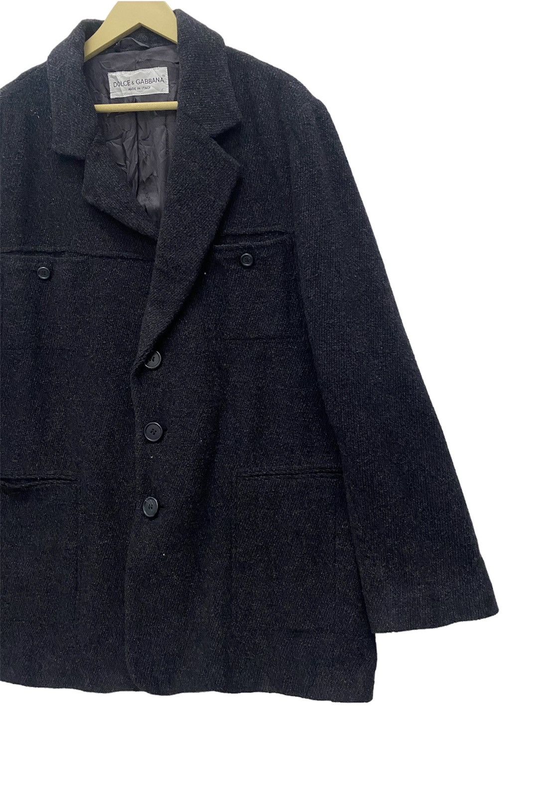 Dolce & Gabbana Vintage Dolce & Gabbana Long Jacket Wool Size US M / EU 48-50 / 2 - 3 Thumbnail