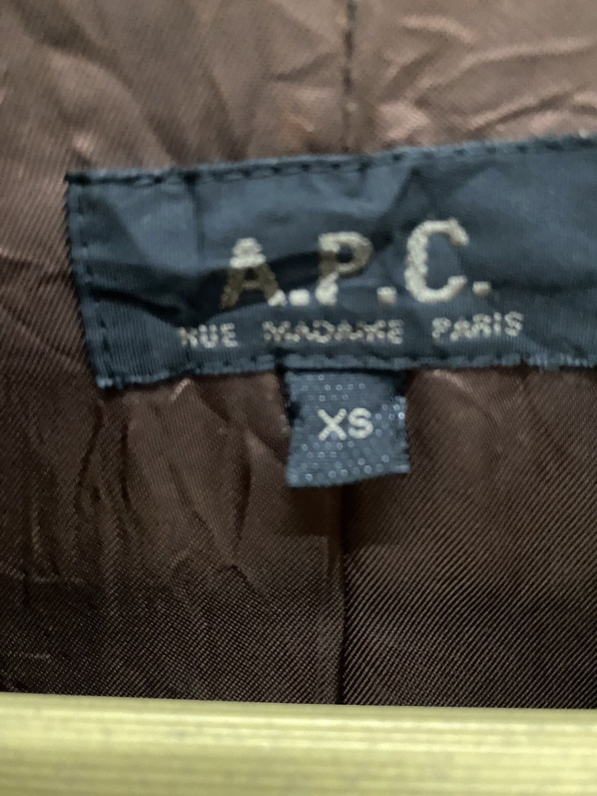 A.P.C. Vintage APC Trench Coat Wool Jacket Size US XS / EU 42 / 0 - 10 Thumbnail