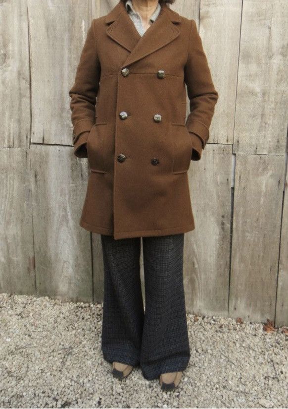 A.P.C. Vintage APC Trench Coat Wool Jacket Size US XS / EU 42 / 0 - 2 Thumbnail