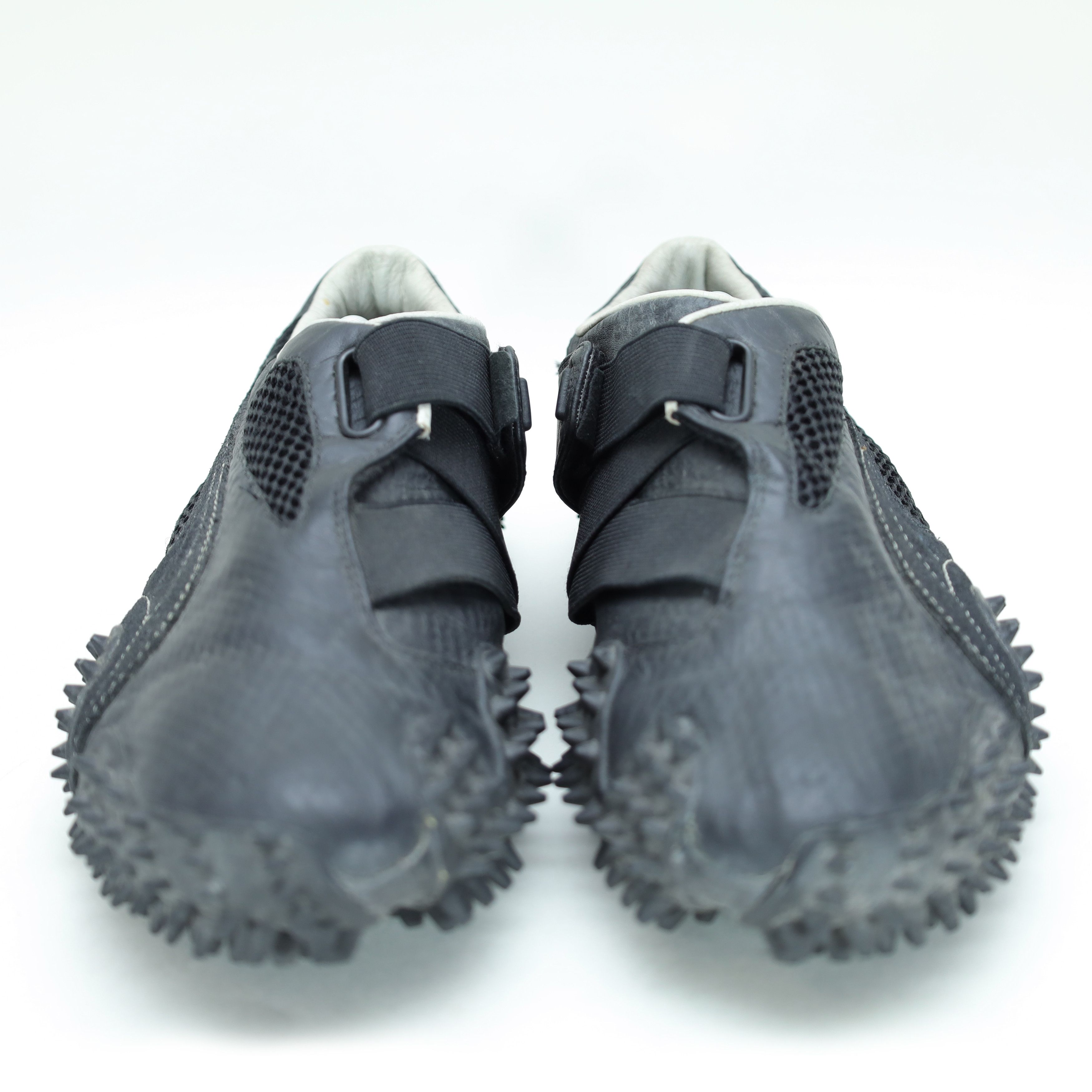 Puma Rare Vintage Puma Mostro Black Leather Bubble Sole Trainers Size US 7.5 / EU 40-41 - 3 Thumbnail