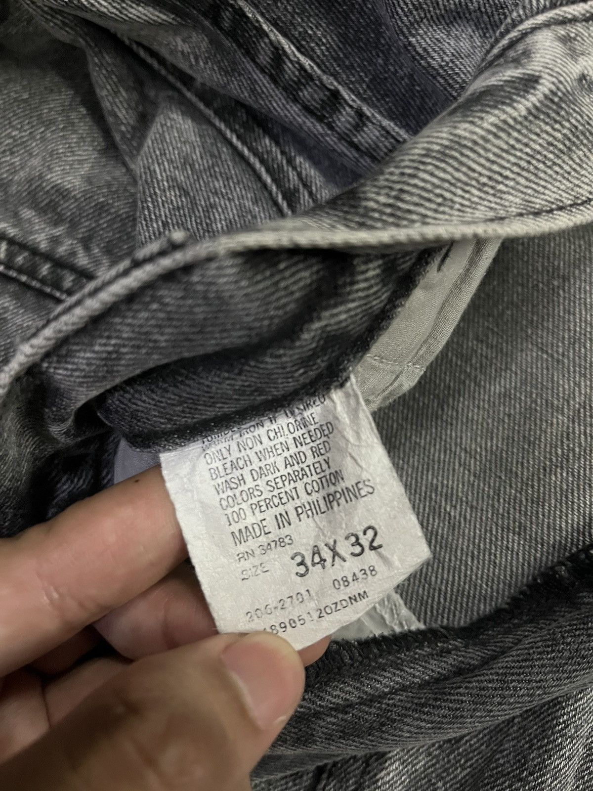 Lee Vintage 90s Lee Navigation Multiple Pocket Faded Denim Size US 32 / EU 48 - 19 Thumbnail