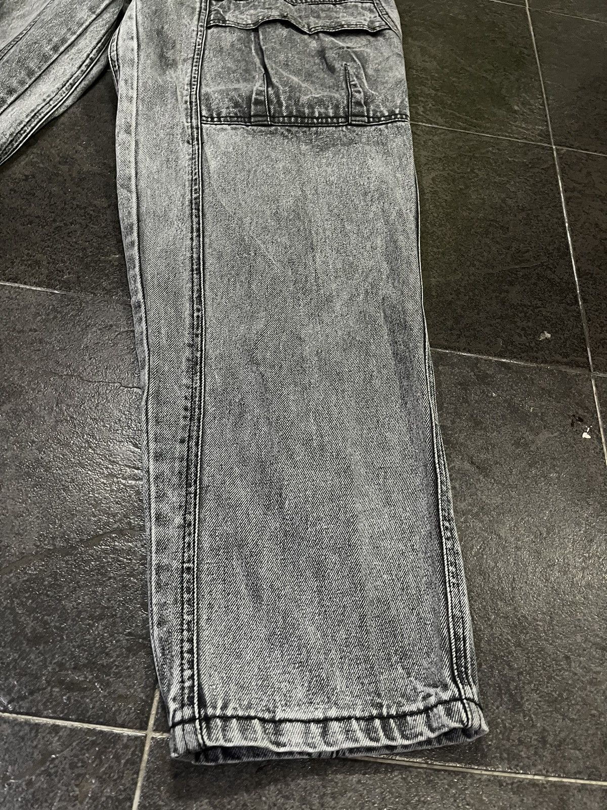 Lee Vintage 90s Lee Navigation Multiple Pocket Faded Denim Size US 32 / EU 48 - 4 Thumbnail