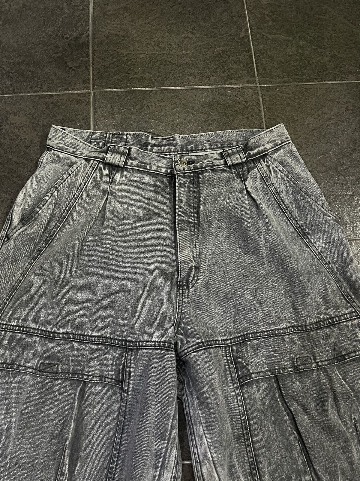 Lee Vintage 90s Lee Navigation Multiple Pocket Faded Denim Size US 32 / EU 48 - 9 Thumbnail