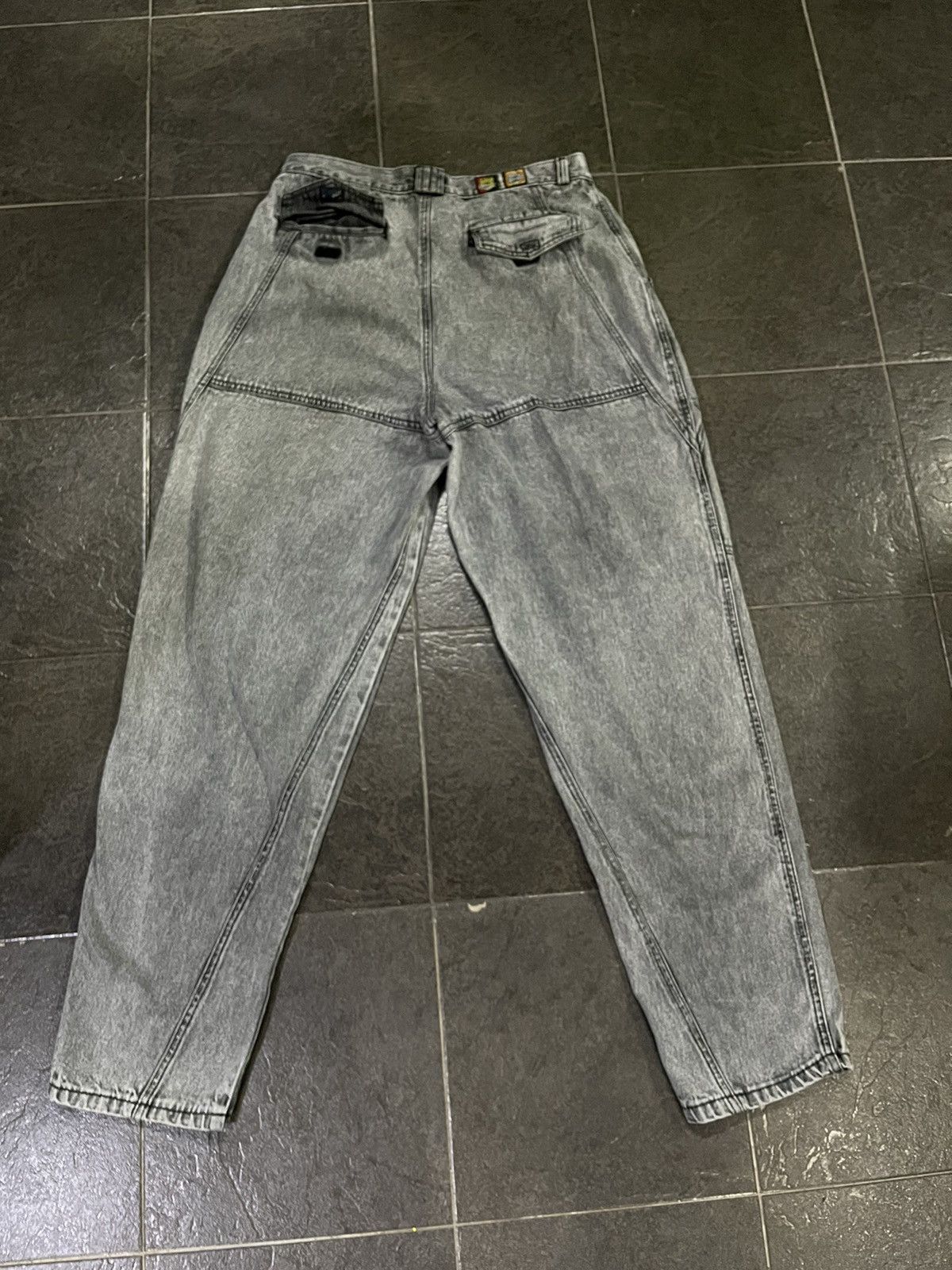 Lee Vintage 90s Lee Navigation Multiple Pocket Faded Denim Size US 32 / EU 48 - 2 Thumbnail
