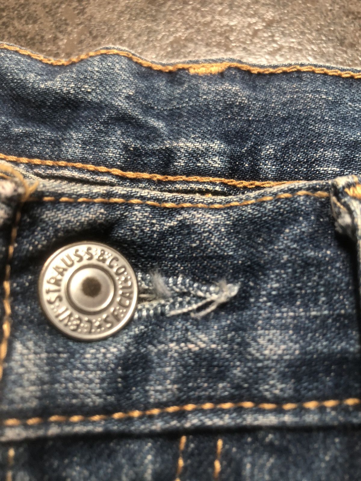 Levi's 🔥🔥🔥Y2K Levis W501 Distressed Reworked Denim Size 30" / US 8 / IT 44 - 10 Thumbnail