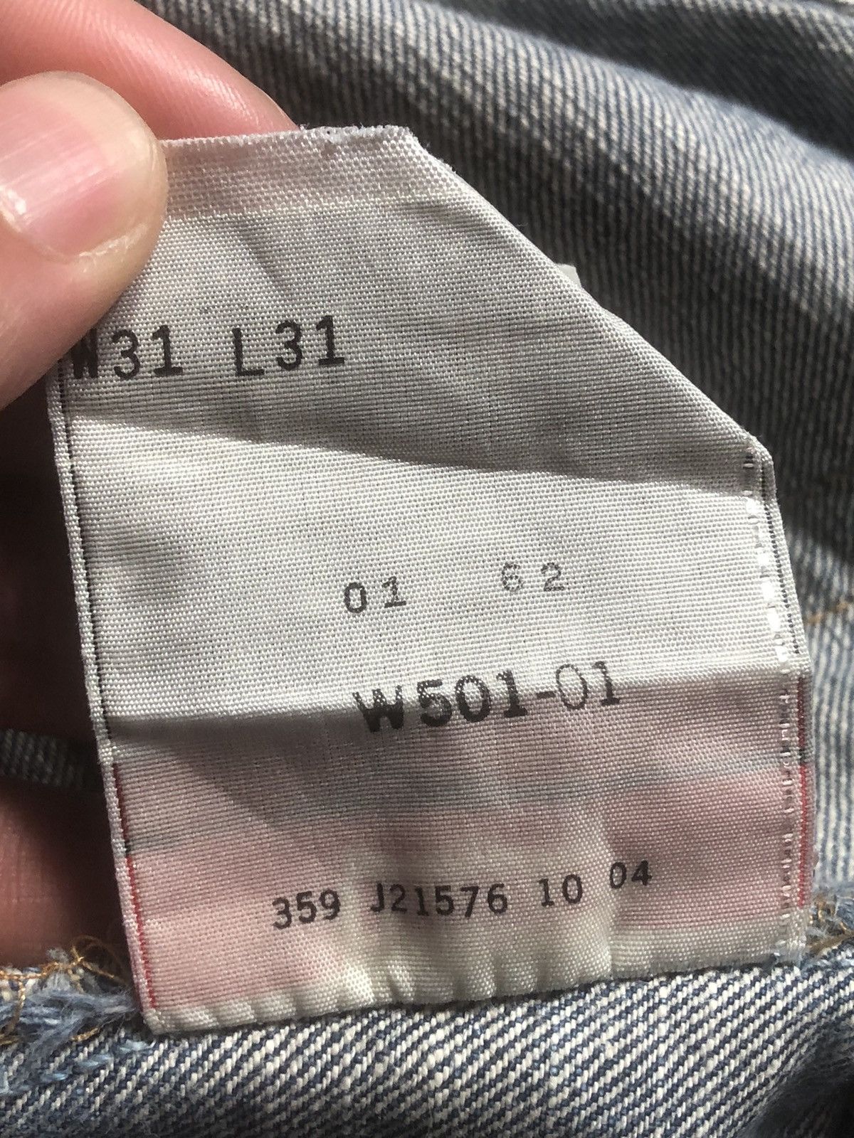 Levi's 🔥🔥🔥Y2K Levis W501 Distressed Reworked Denim Size 30" / US 8 / IT 44 - 22 Thumbnail