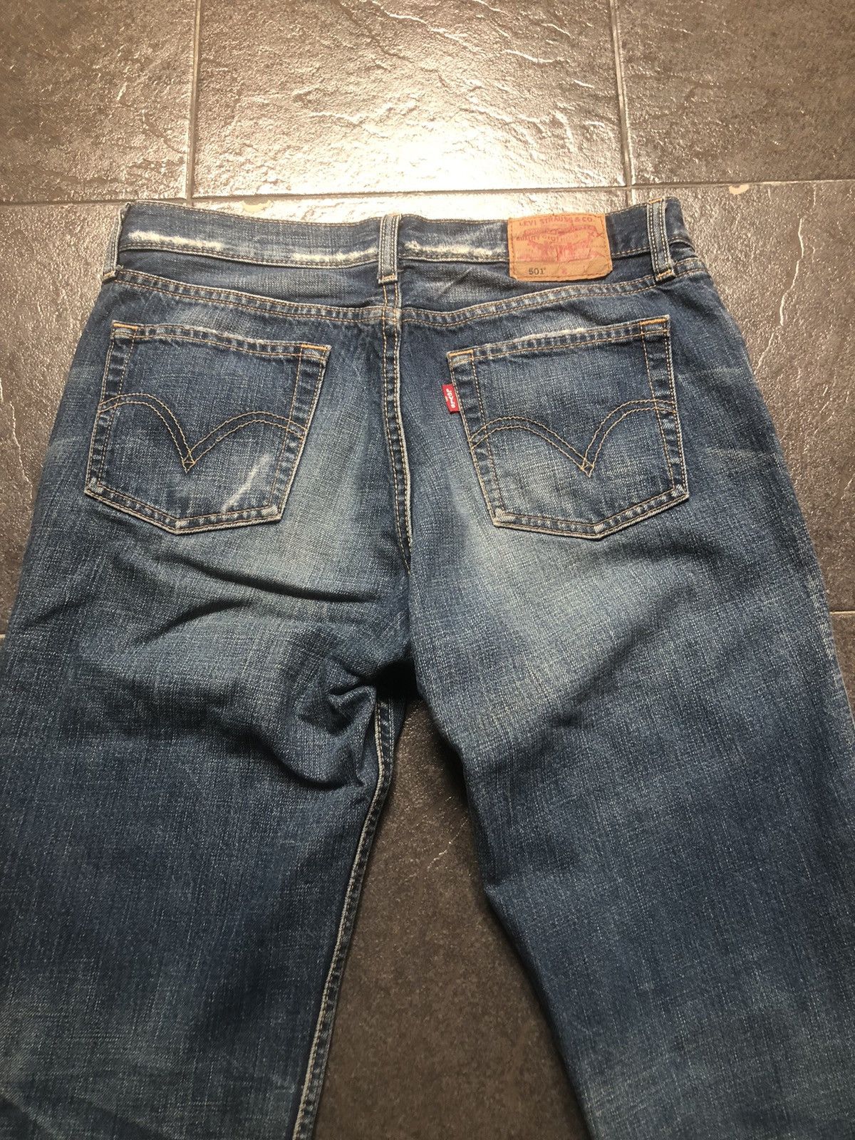 Levi's 🔥🔥🔥Y2K Levis W501 Distressed Reworked Denim Size 30" / US 8 / IT 44 - 14 Thumbnail