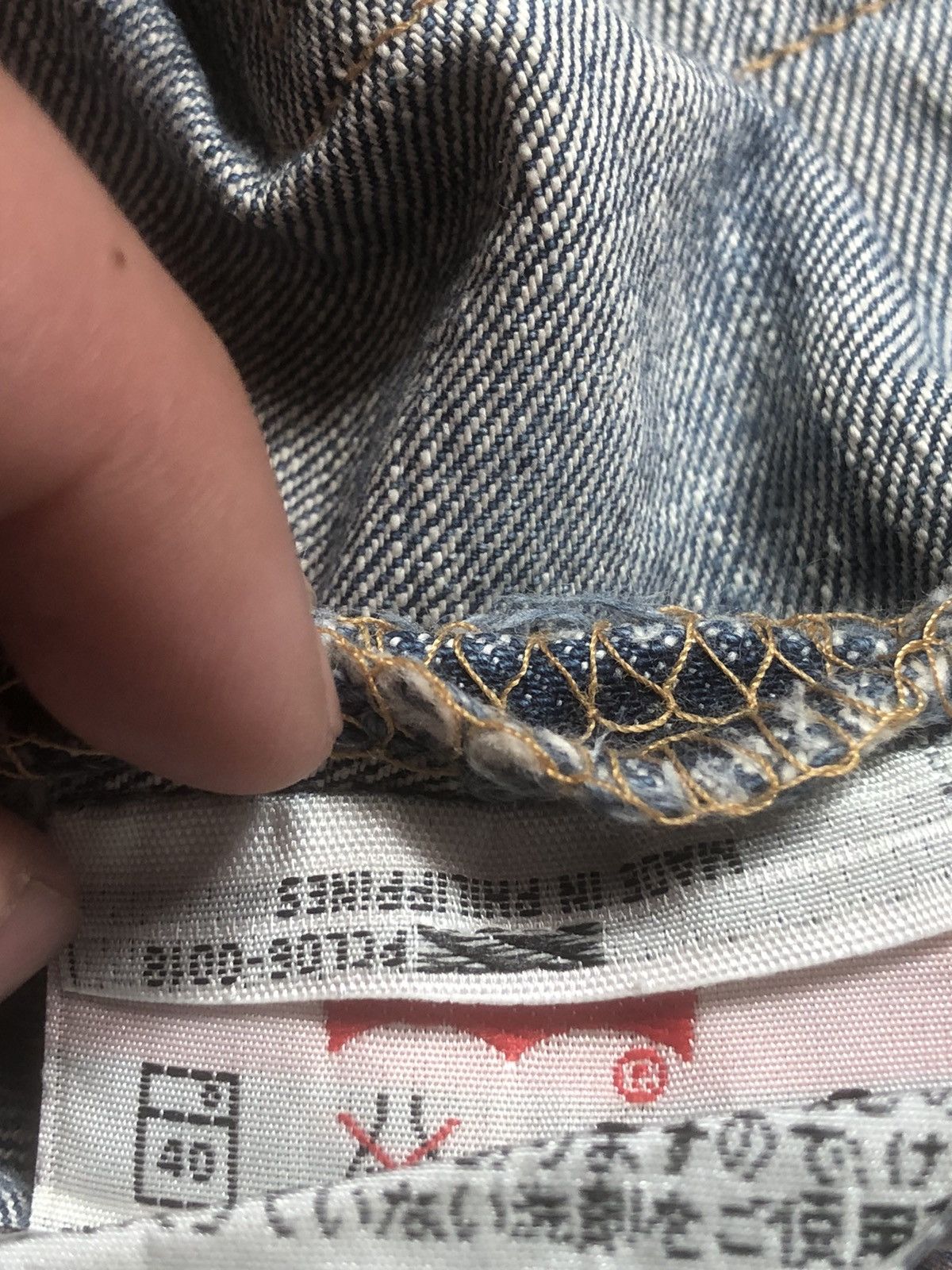 Levi's 🔥🔥🔥Y2K Levis W501 Distressed Reworked Denim Size 30" / US 8 / IT 44 - 23 Thumbnail
