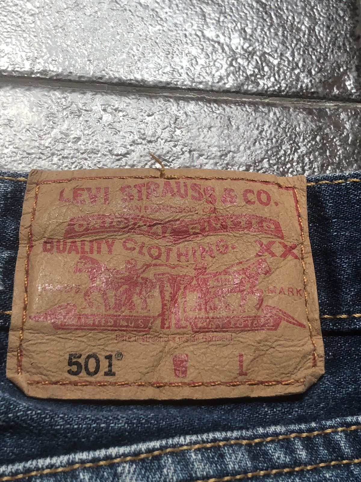 Levi's 🔥🔥🔥Y2K Levis W501 Distressed Reworked Denim Size 30" / US 8 / IT 44 - 18 Thumbnail