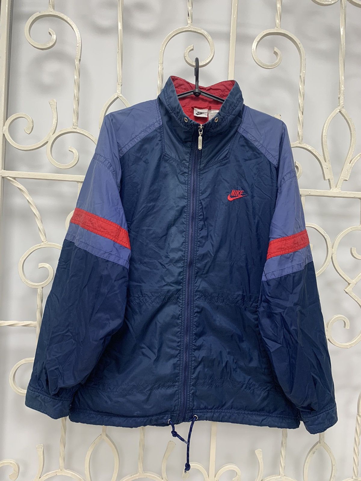 Nike × Vintage Vintage Nike Big Logo Jacket Size US L / EU 52-54 / 3 - 10 Thumbnail
