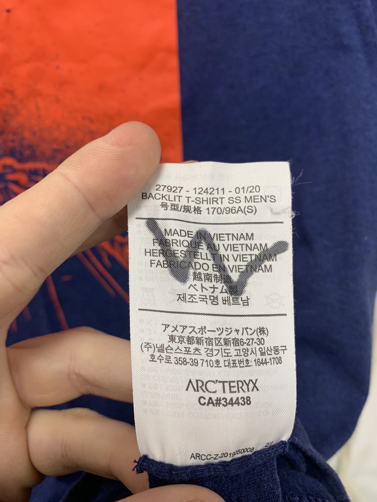 Arc'teryx Arcteryx T-shirt Size US S / EU 44-46 / 1 - 5 Thumbnail