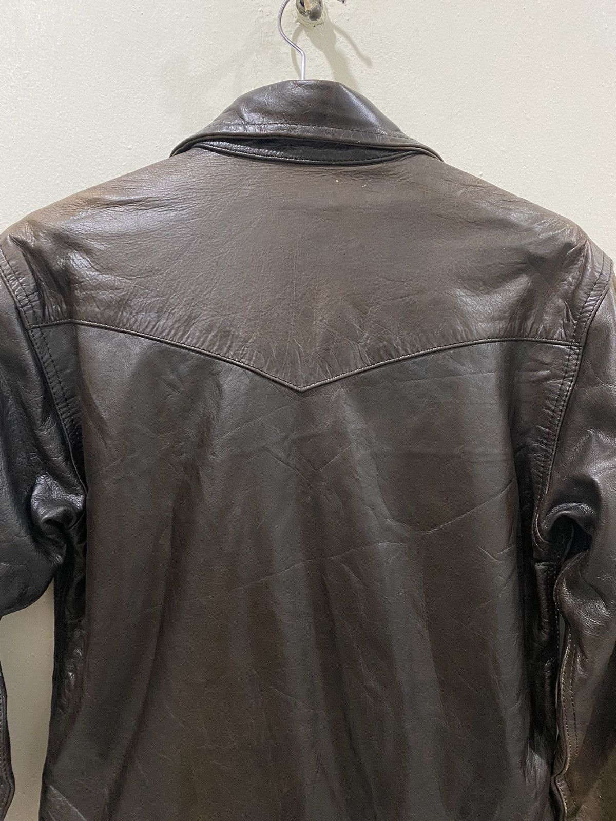 Japanese Brand 🔥Vintage🔥 BBH Leather Shirts Size US M / EU 48-50 / 2 - 8 Thumbnail