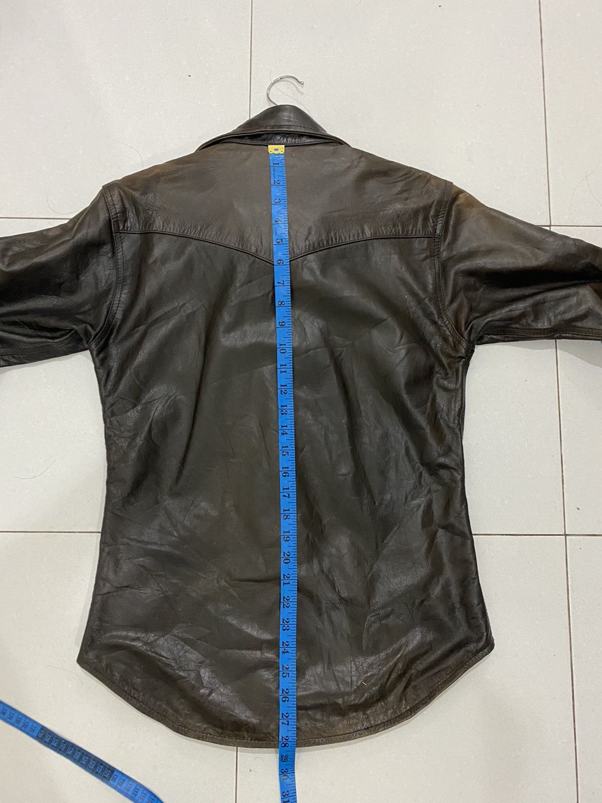 Japanese Brand 🔥Vintage🔥 BBH Leather Shirts Size US M / EU 48-50 / 2 - 12 Thumbnail