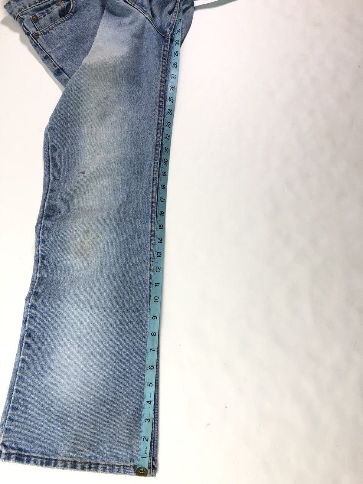 Jordache × Vintage Vintage Jordache Bell Bottom Flared Bootcut Jeans 30.5x30.5 Size 31" - 11 Thumbnail