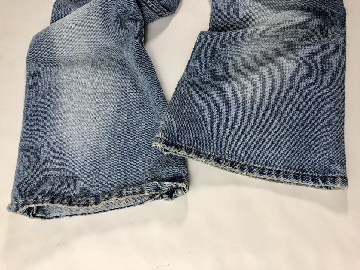 Jordache × Vintage Vintage Jordache Bell Bottom Flared Bootcut Jeans 30.5x30.5 Size 31" - 9 Thumbnail