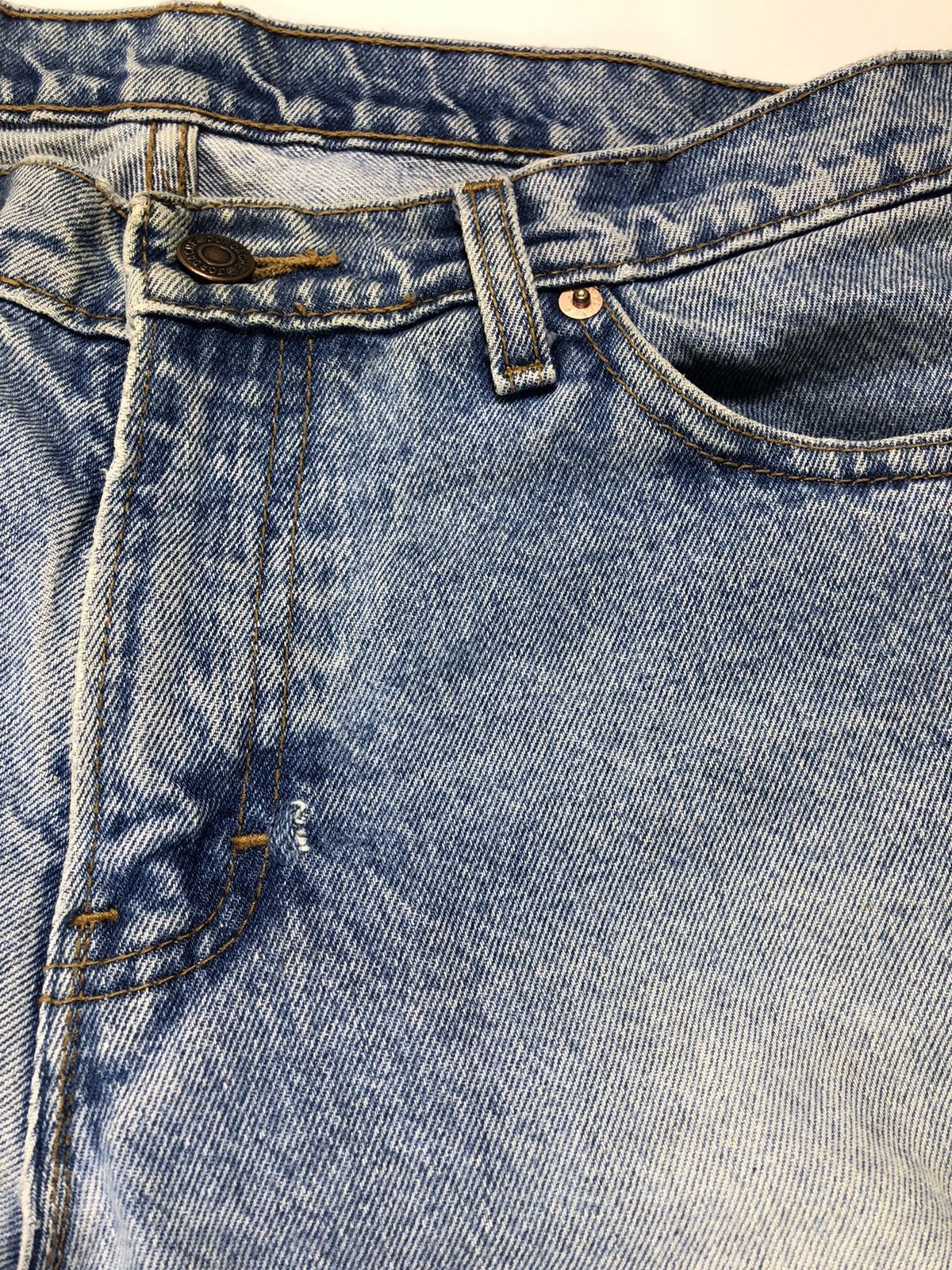 Jordache × Vintage Vintage Jordache Bell Bottom Flared Bootcut Jeans 30.5x30.5 Size 31" - 3 Thumbnail