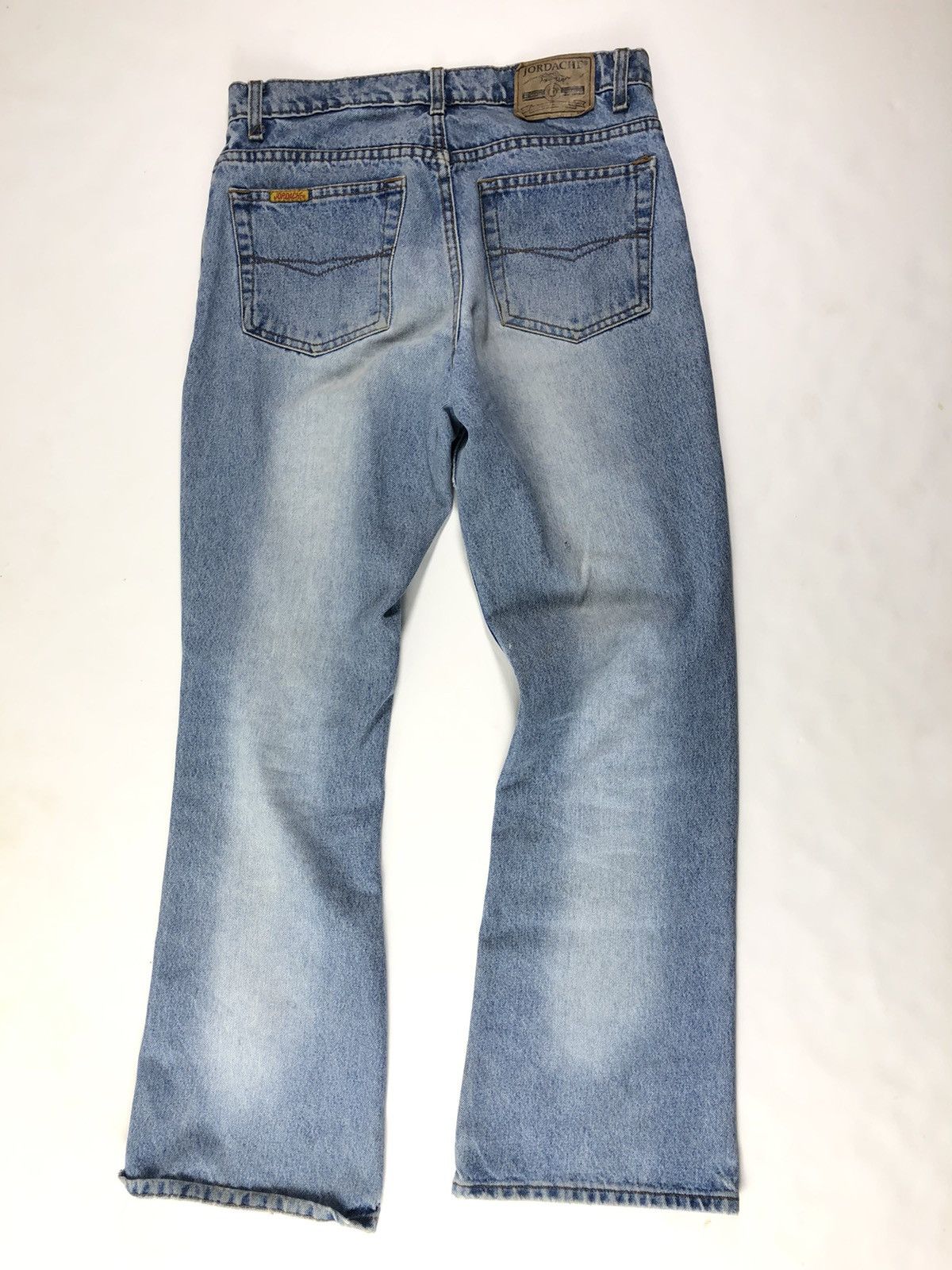 Jordache × Vintage Vintage Jordache Bell Bottom Flared Bootcut Jeans 30.5x30.5 Size 31" - 5 Thumbnail