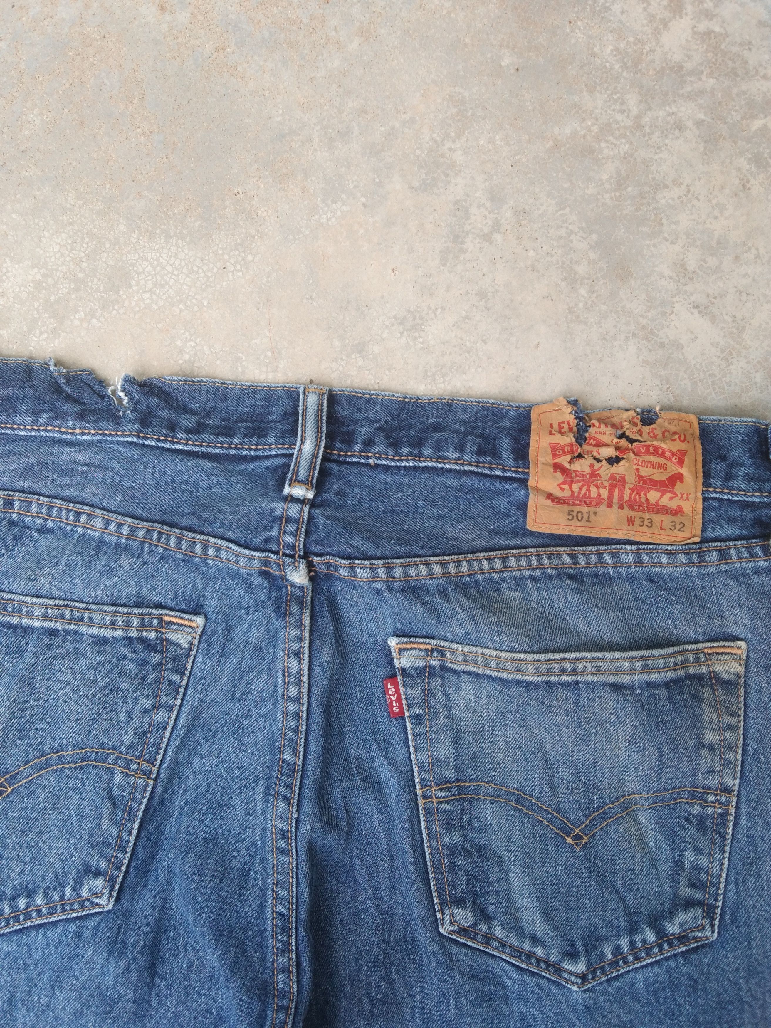 Levi's Vintage Levi's 501 Jeans 33x31 Size US 33 - 4 Thumbnail