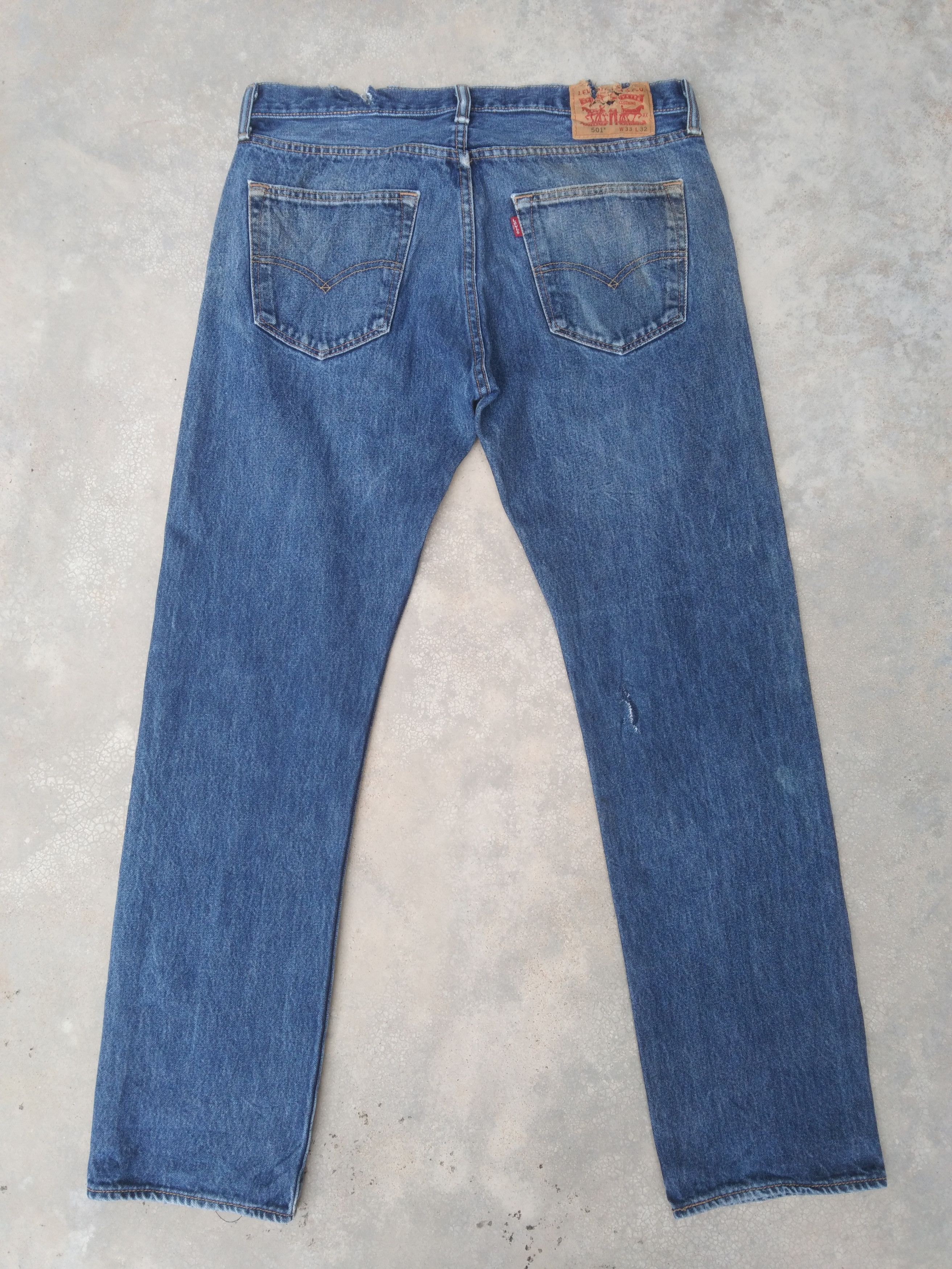 Levi's Vintage Levi's 501 Jeans 33x31 Size US 33 - 2 Thumbnail