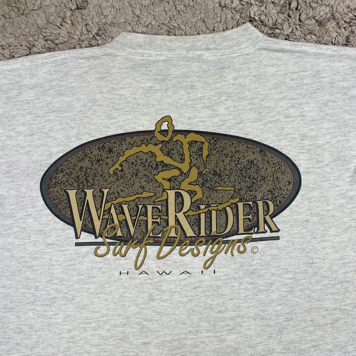 Tultex × Vintage Vintage Tultex Wave Rider Surf Design Hawaii T-shirt Size US XL / EU 56 / 4 - 5 Thumbnail