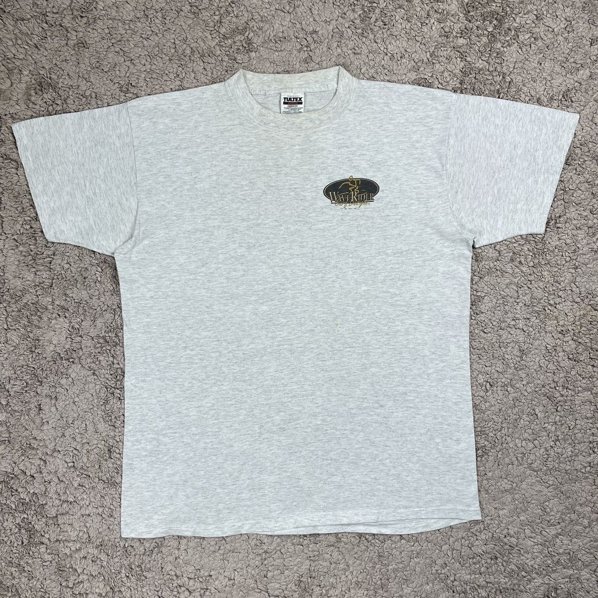 Tultex × Vintage Vintage Tultex Wave Rider Surf Design Hawaii T-shirt Size US XL / EU 56 / 4 - 2 Thumbnail