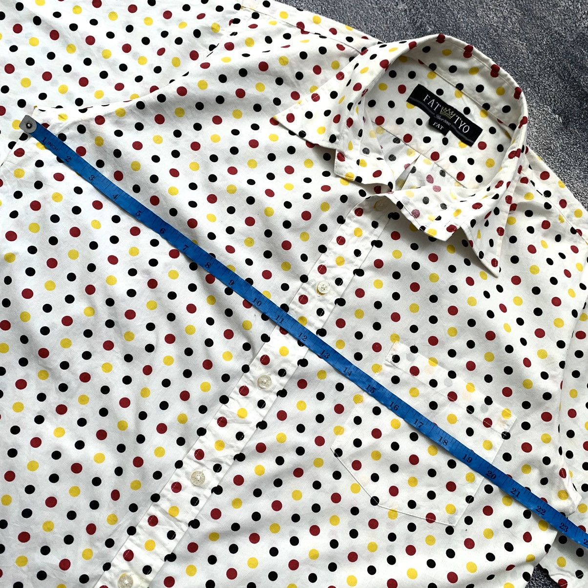 Fat Tokyo × Issey Miyake × Japanese Brand 🔥FATYO Tokyo japan polka shirt Size US L / EU 52-54 / 3 - 8 Thumbnail