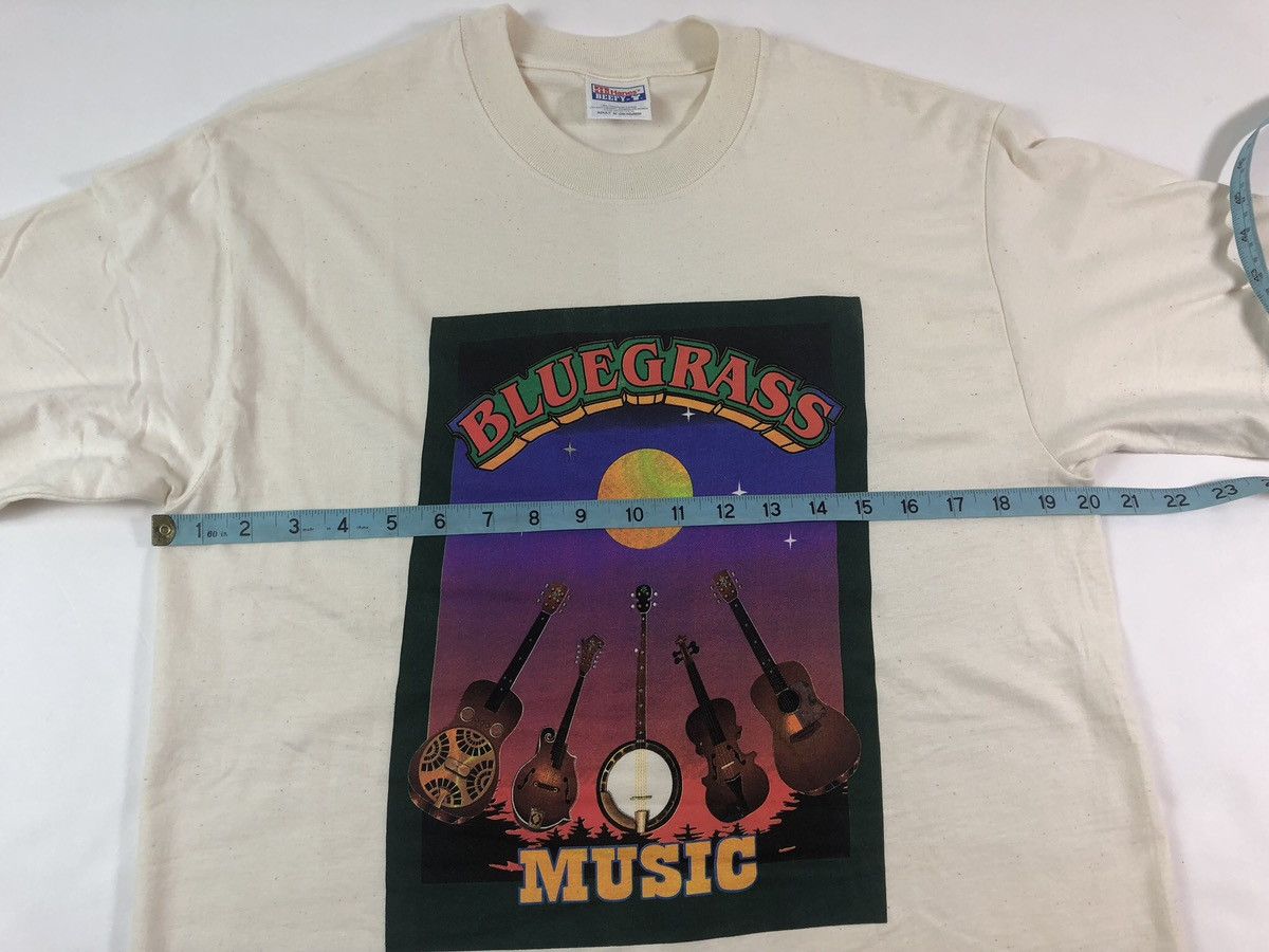 Hanes Vintage Bluegrass Music Festival Banjo Folk Country T-Shirt Size US M / EU 48-50 / 2 - 6 Thumbnail