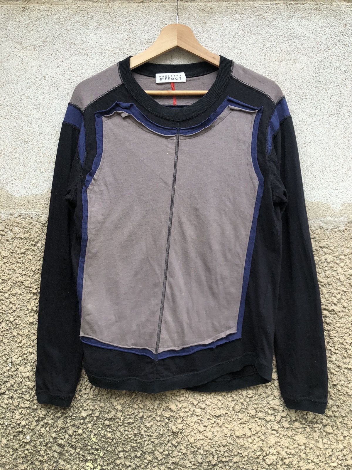 Archive🔥 Vintage Pour Deux Pacthwork LongSleeve Tee