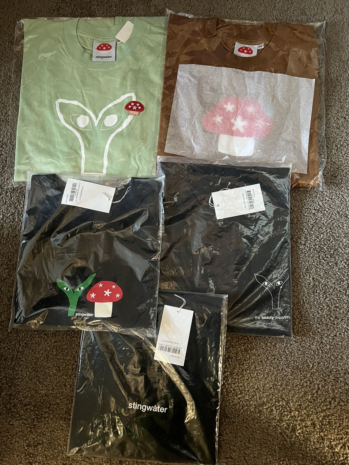 image of Stingwater Skateboard T Shirt Bundle Nwt, Men's (Size Medium)