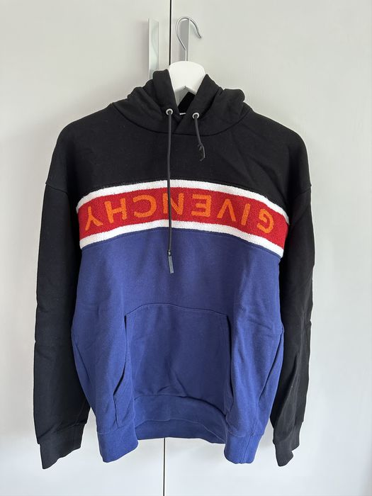 Givenchy towel logo hoodie on sale