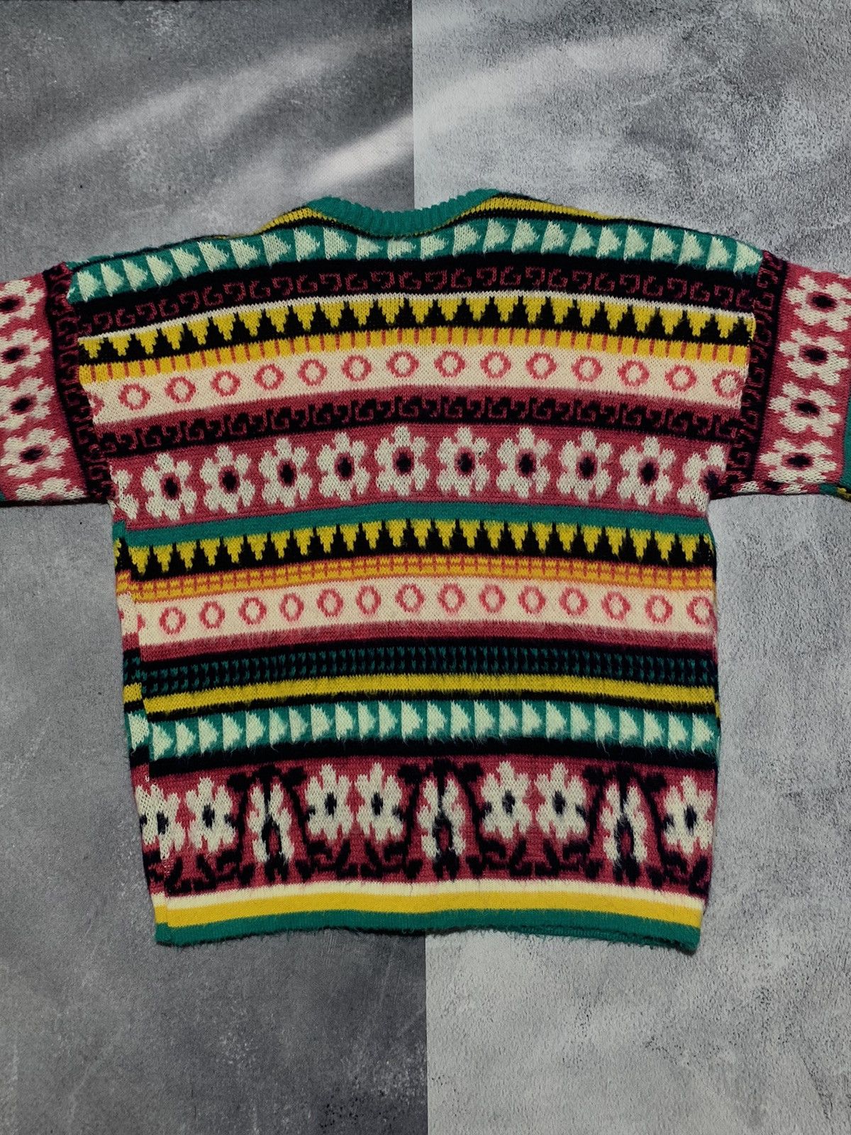Other Vintage 90s Art knitwear sweater hippie style Japanese L Size L / US 10 / IT 46 - 6 Thumbnail