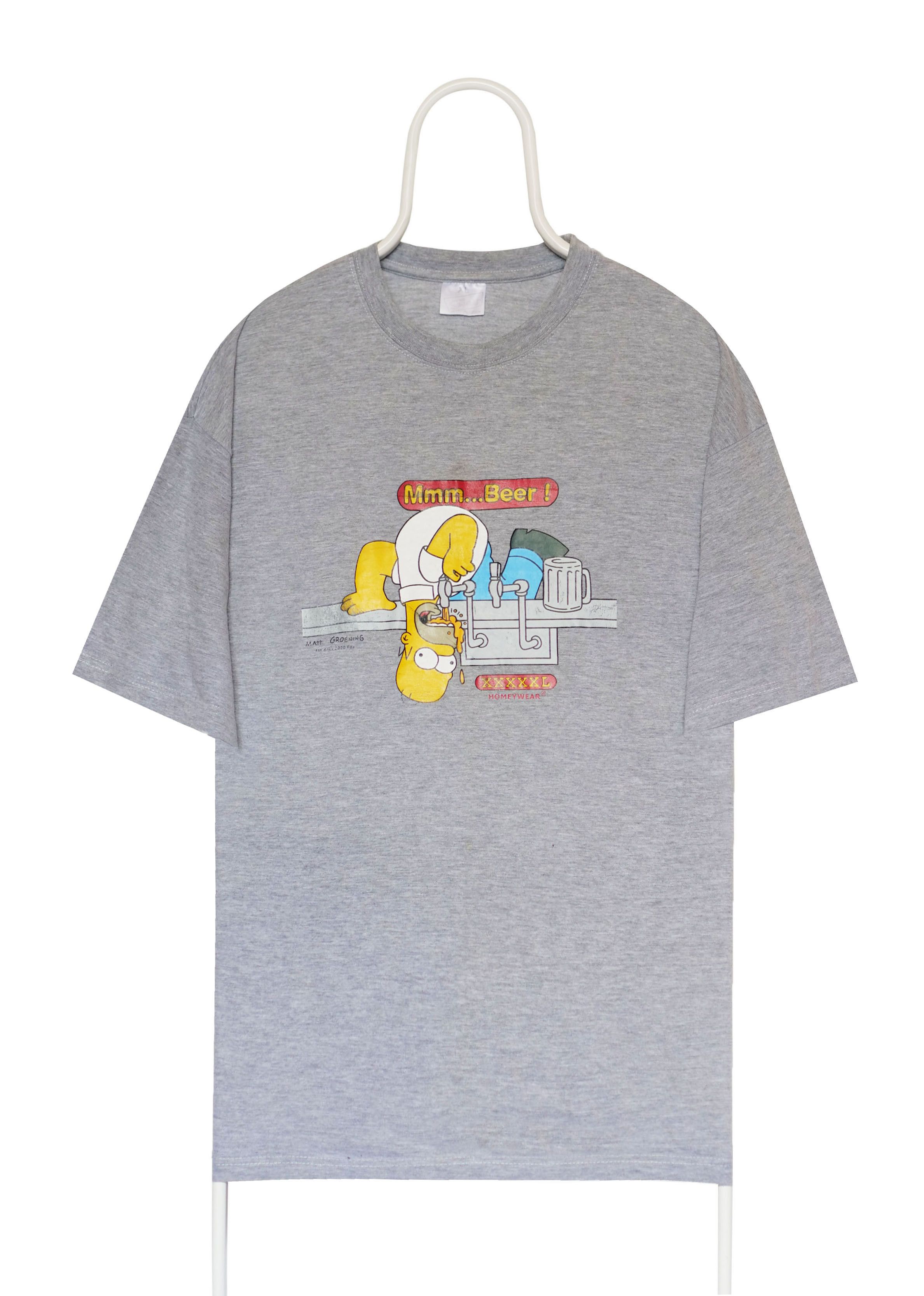 90S DELTA THE SIMPSONS SCARFACE Tシャツ XL THE SIMPSONS HOMER SIMPSON scarface parody DELT