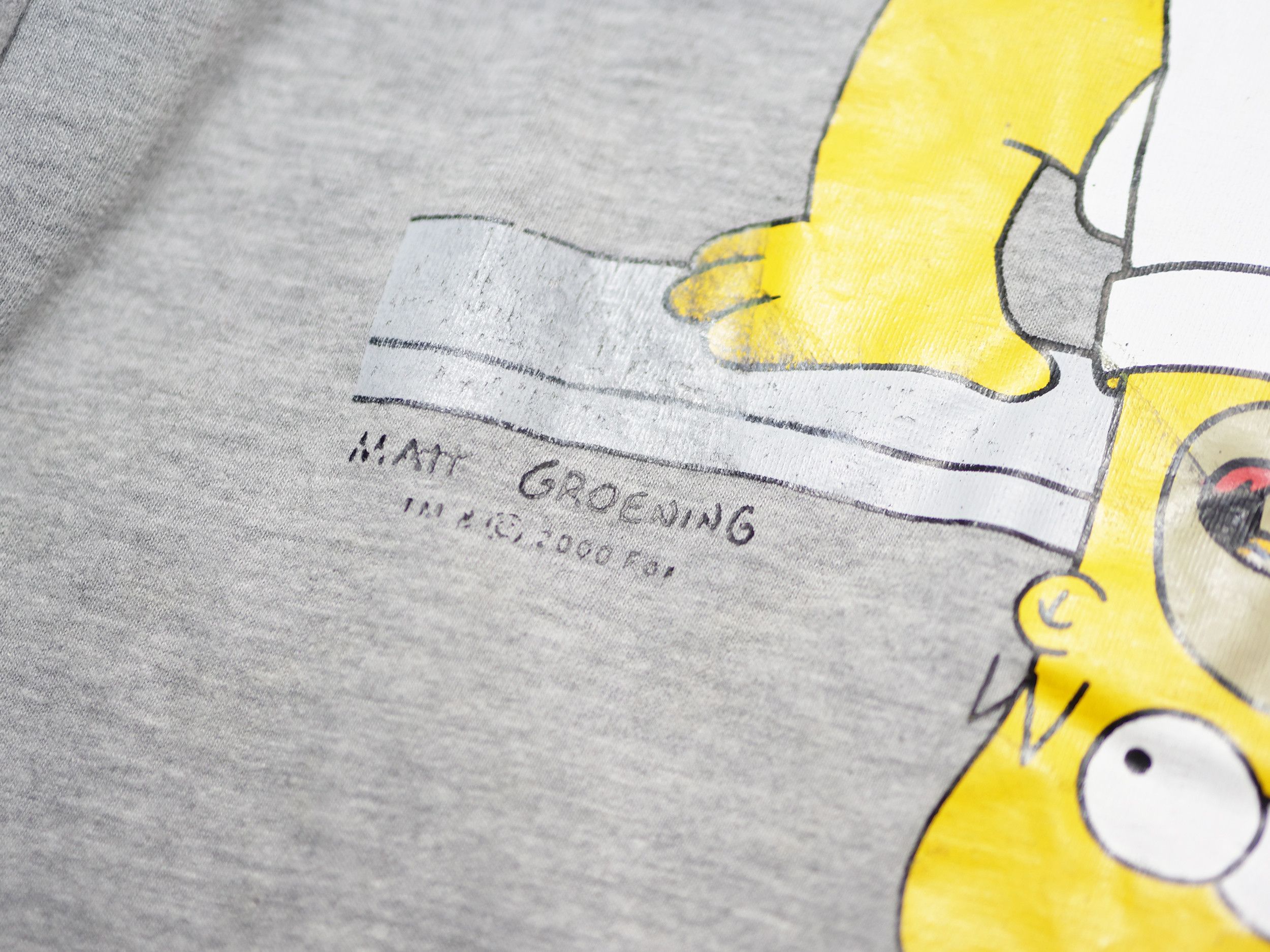 The Simpsons The Simpsons Homer vintage 2000 year t-shirt Size US XL / EU 56 / 4 - 6 Thumbnail